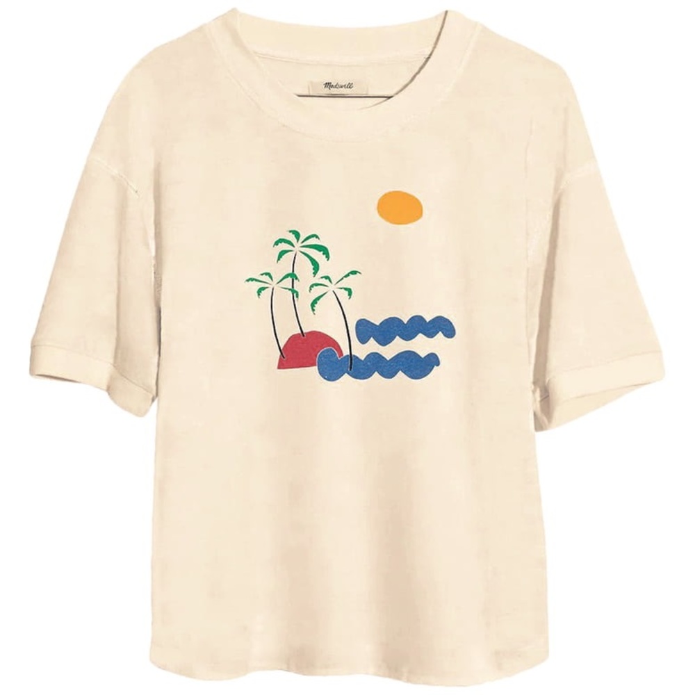 NWT Madewell Island Getaway Vintage Tee